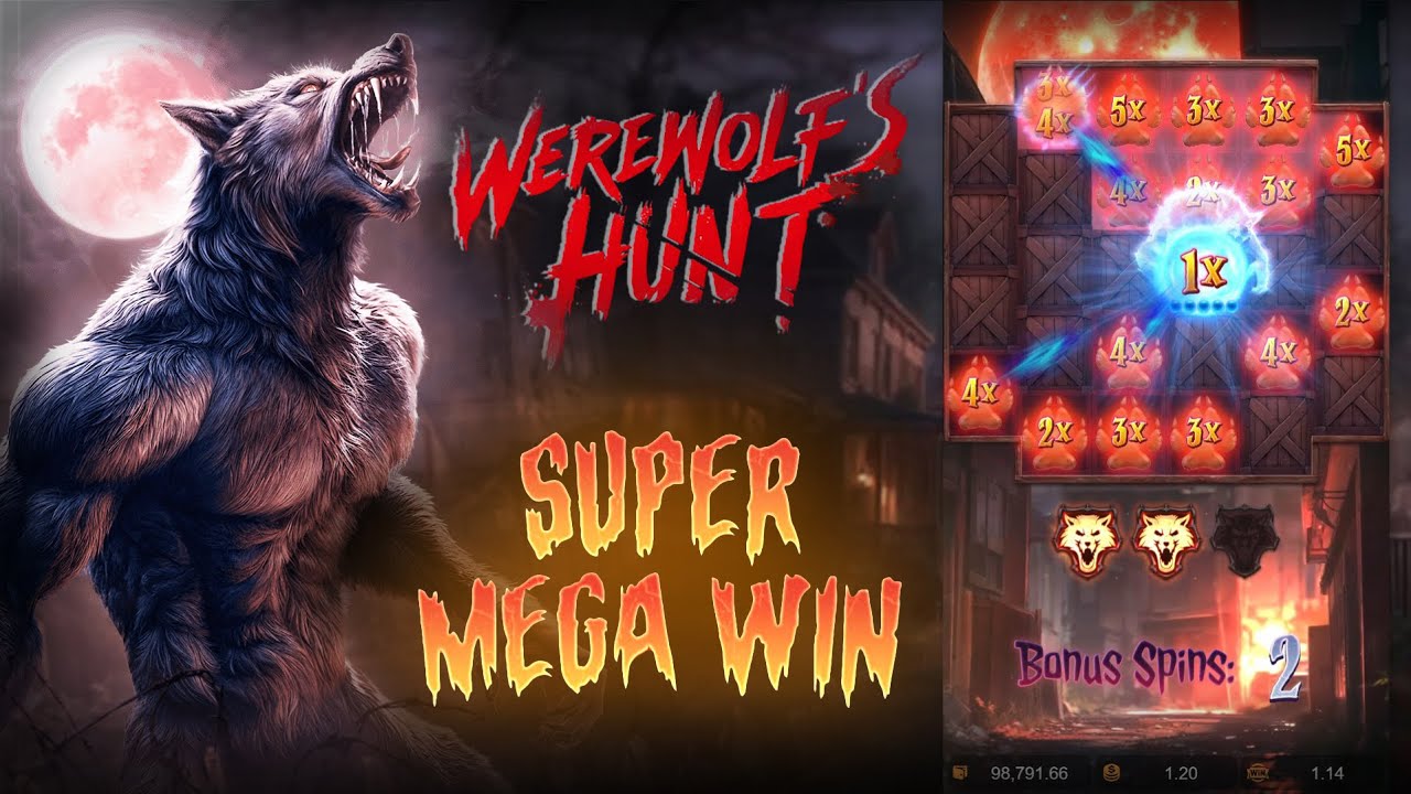PG SOFT : Werewolf’s Hunt