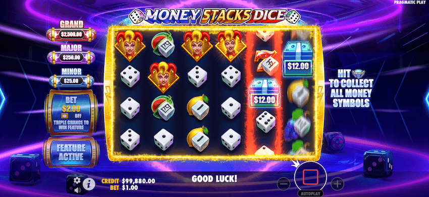 รีวิวฉบับเต็มของ Pragmatic Play Money Stacks Dice: คุณสมบัติ RTP และข้อดี