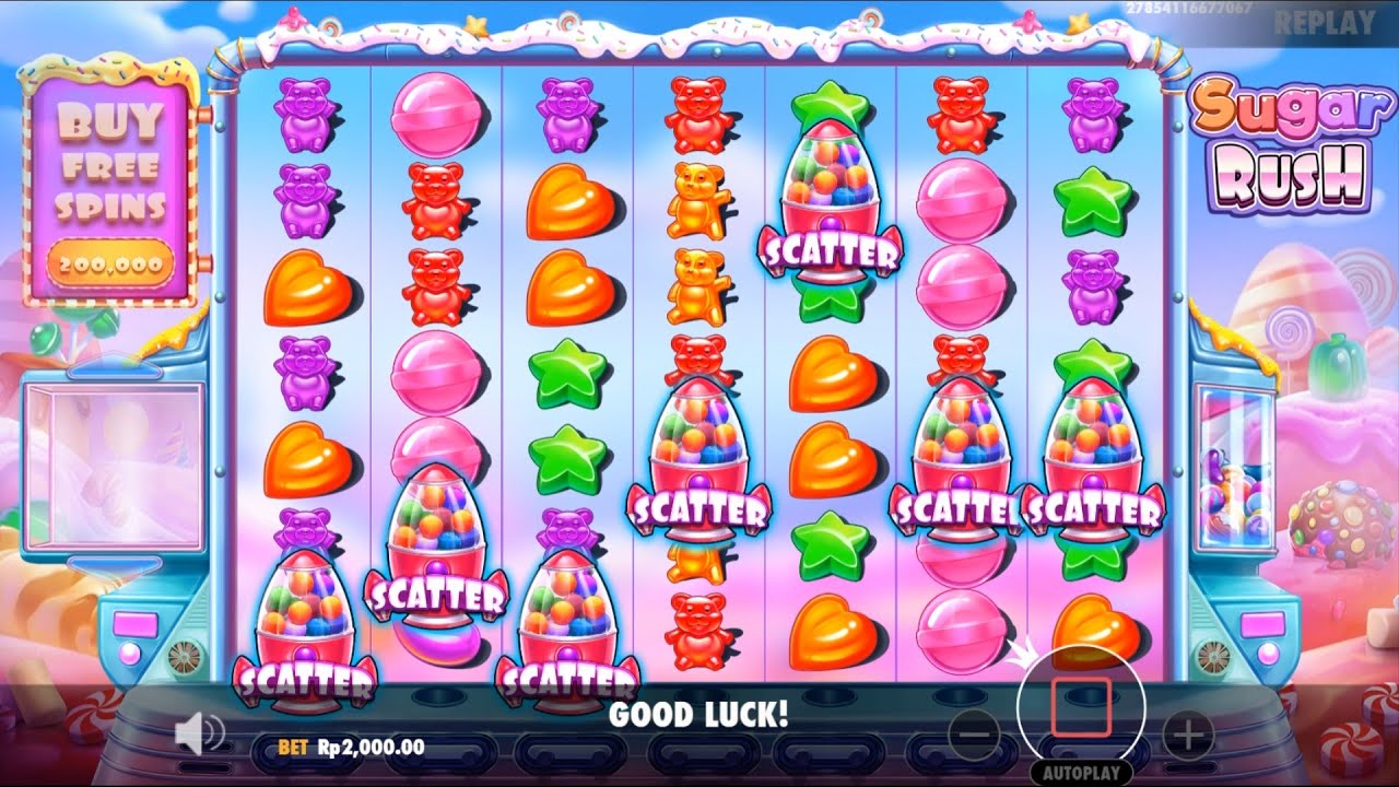 เกมสล็อต Sugar Rush 1000