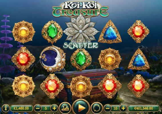 เกมสล็อต Koi Koi Treasure – ความสนุกตื่นเต้นเร้าใจจากผู้ให้บริการ Habanero