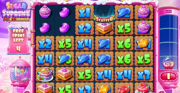 เกมสล็อต Sugar Supreme Powernudge จาก Pragmatic Play: ความหวานชื่นแห่งชัยชนะครั้งใหญ่